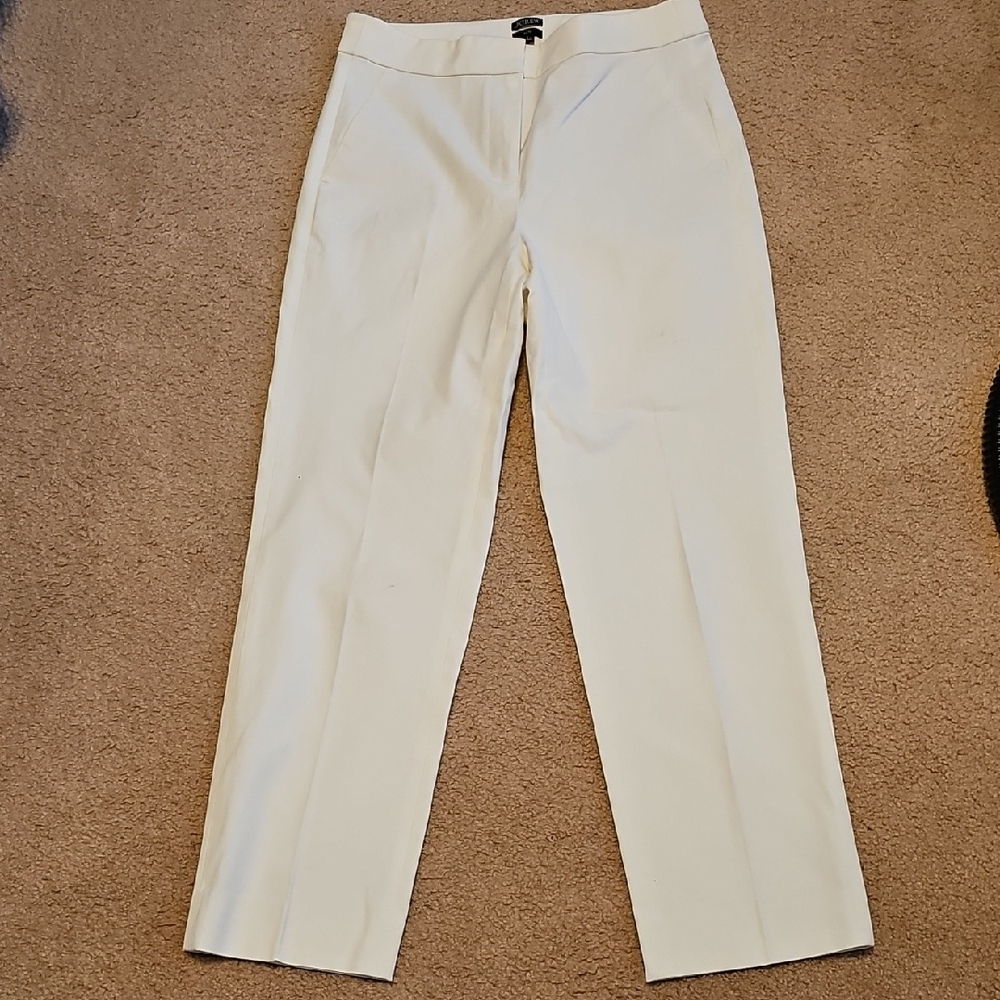 JCrew White Dress Pants